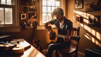 seine liebe zur musik und der gitarre Seine Liebe zur Musik und der Gitarre